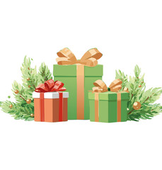 Christmas vectors presents
