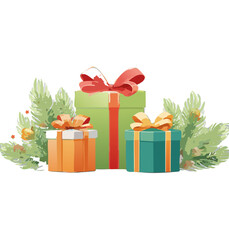 Christmas vectors presents
