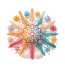 snowflake vector