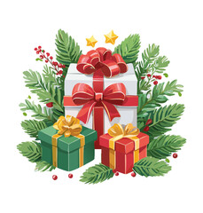 Christmas vectors presents