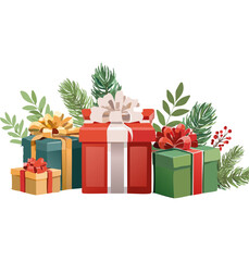 Christmas vectors presents
