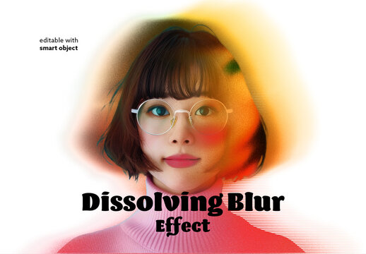 Dissolving Blur Photo Effect