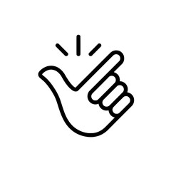 vector hand icon