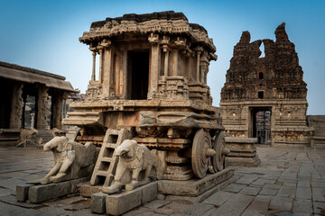 Ancient temple in Humpi, India