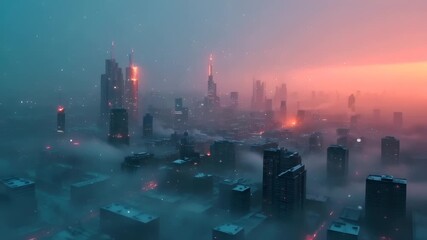 futuristic cityscape digital artworkskyscraper video stock. - Powered by Adobe