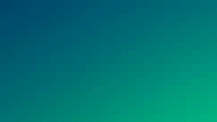 Pixelated gradient of blue and green hues