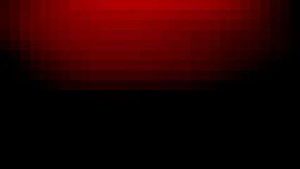 Gradient red pixels transitioning to black background
