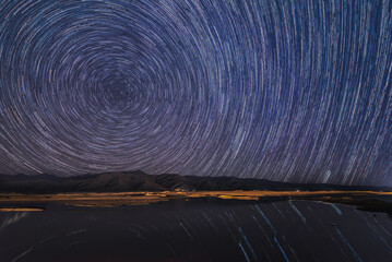 star trails