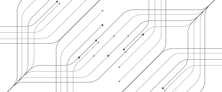  Technology background in abstract vector design..