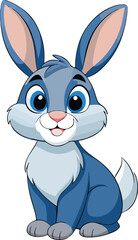 cute cartoon bunny illustration