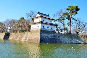 Fototapeta premium 新発田城 二の丸隅櫓