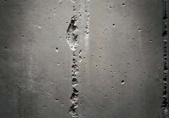 Cracked concrete wall surface texture