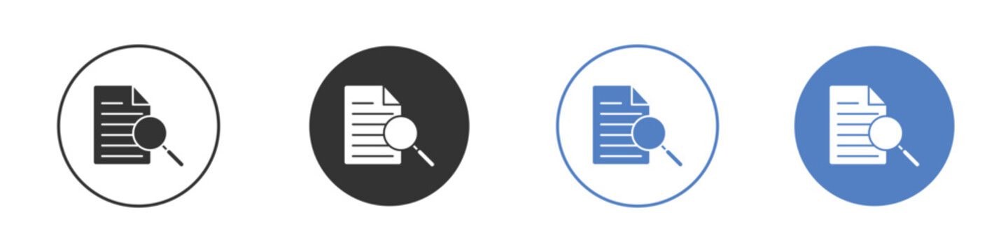 Case studies icon pictogram set. Vector icon designs