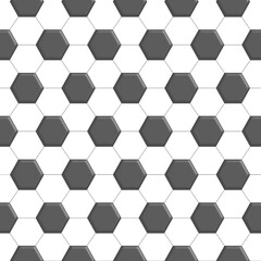 geometric seamless pattern with hexagons