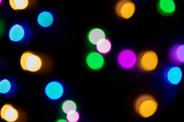 abstract background of colorful bokeh lights,bokeh colorful lights on black background,light leak overlay effect with rainbown bokeh ,Christmas xmas bokeh backgrou,glitter bokeh sparkles lights