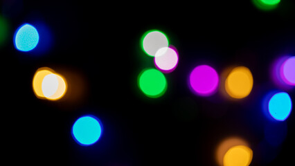 abstract background of colorful bokeh lights,bokeh colorful lights on black background,light leak overlay effect with rainbown bokeh ,Christmas xmas bokeh backgrou,glitter bokeh sparkles lights