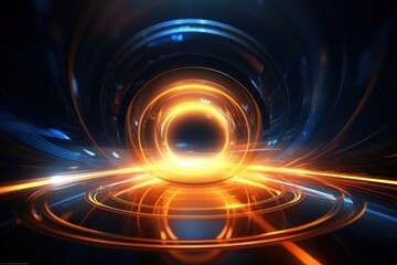 Obraz premium Abstract futuristic light backgrounds abstract.