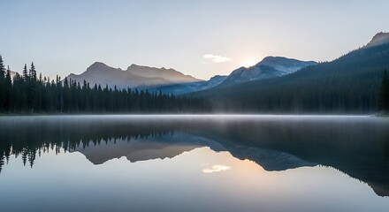 Breathtaking panorama of the Dolomites mountains under a clear blue sky, showcasing lush green valleys and rugged peaks