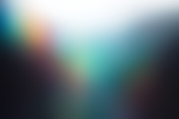 Soft Teal and Coral Gradient Blur Abstract Background