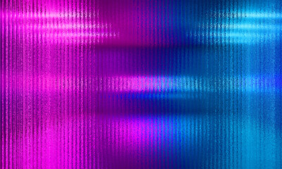 Abstract Colorful Glass Wave Lines Background – Vibrant Neon Gradient Reflection Design