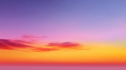 Obraz premium Serene Sunset Over Calm Waters with Vibrant Pink, Orange, and Purple Skies Reflecting Tranquility and Beauty of Nature at Dusk