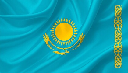 flag of Kazakhstan