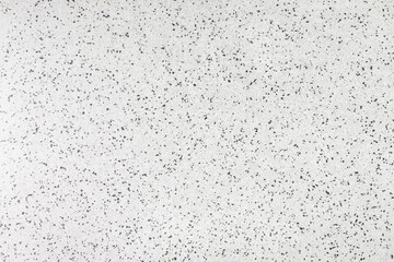 High-resolution gray terrazzo floor texture with small black stone speckles. Perfect seamless background for architecture, interior design, product mockups, and modern minimalist surfaces.