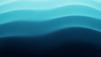 Cool oceanic gradient blending turquoise and deep navy with soft wave textures