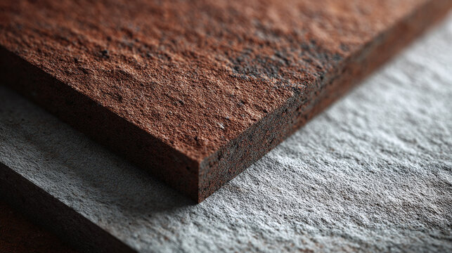 Close-up of textured stone, revealing intricate detail and natural patterns. The varying tones and tactile surface create a captivating visual experience