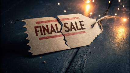 Grab amazing deals now final sale tag