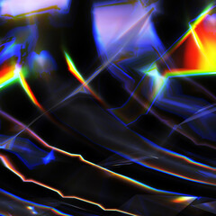 Obraz premium Abstract Background With Colorful Glowing Lights