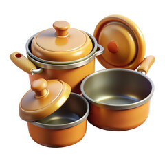 Pots and pans kitchenware cooking utensils culinary equipment
