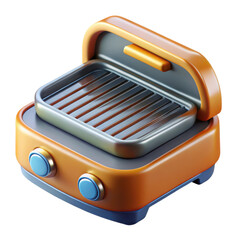 Grill portable outdoor cooking appliance for summer barbecues
