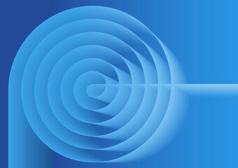 スパイラルな抽象的背景画像