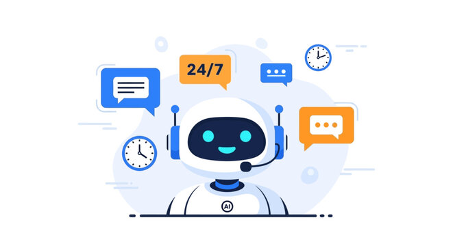 24/7 Customer Support Chatbot with AI Technology for Seamless Communication and Assistance