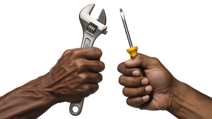 A vibrant red sale banner with a dotted blue border and white text