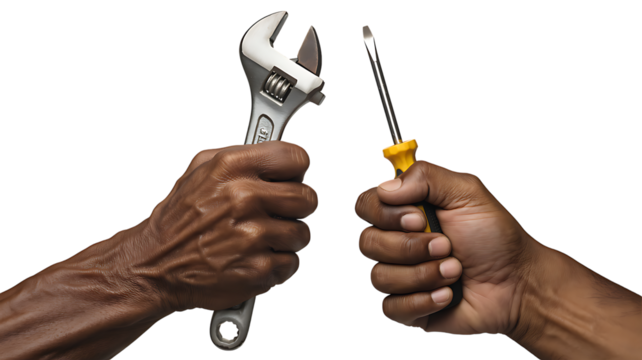 A vibrant red sale banner with a dotted blue border and white text