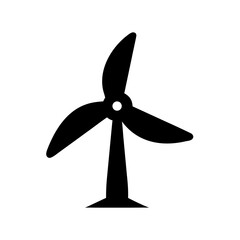 Wind Turbine Energy Icon