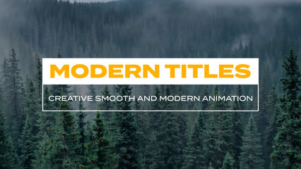 Creative Simple Title Animations Vol.03