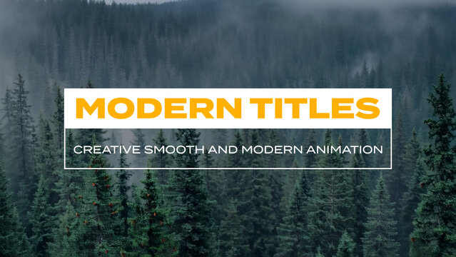 Creative Simple Title Animations Vol.03