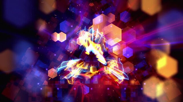 VJ loop video background