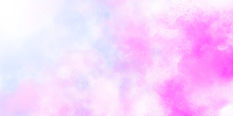 Beautiful aquarelle paper textured ink effect grungy pastel colors hand drawn background. blue and purple shades watercolor smoke paper texter illustration for creative design vintage card, template.	