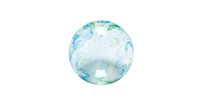 A captivating marble earth globe, , showcasing the beauty of our planet with swirling blues and greens in a mesmerizing design