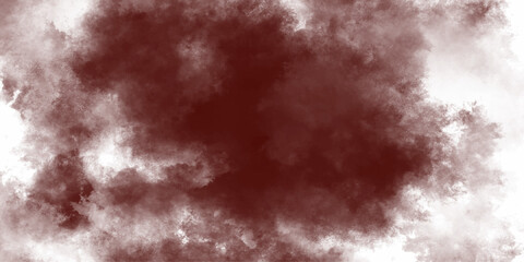 Abstract bloody grunge overlays fog isolated on black background. Scary Red and black horror red grunge texture and old wall texture effect powder color explosion background. Dark red slate background