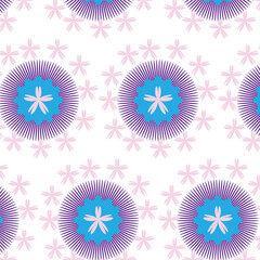 Abstract Floral Pattern Design