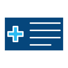 health card vector icon