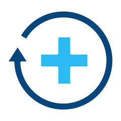 recovery vector icon