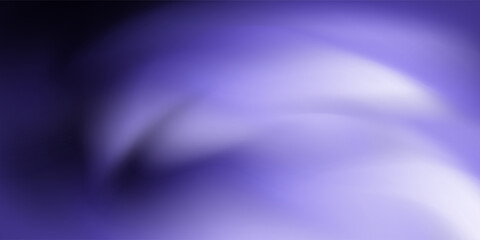 A rich and vibrant abstract mesh gradient with a smooth transition of purple, white, and black colors. The soft curves and subtle noise create an organic feel.
