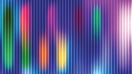 Transparent Glowing Blue Glass Texture with Motion Light on Black