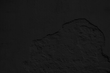 Naklejka premium Grunge background! Old black concrete wall texture